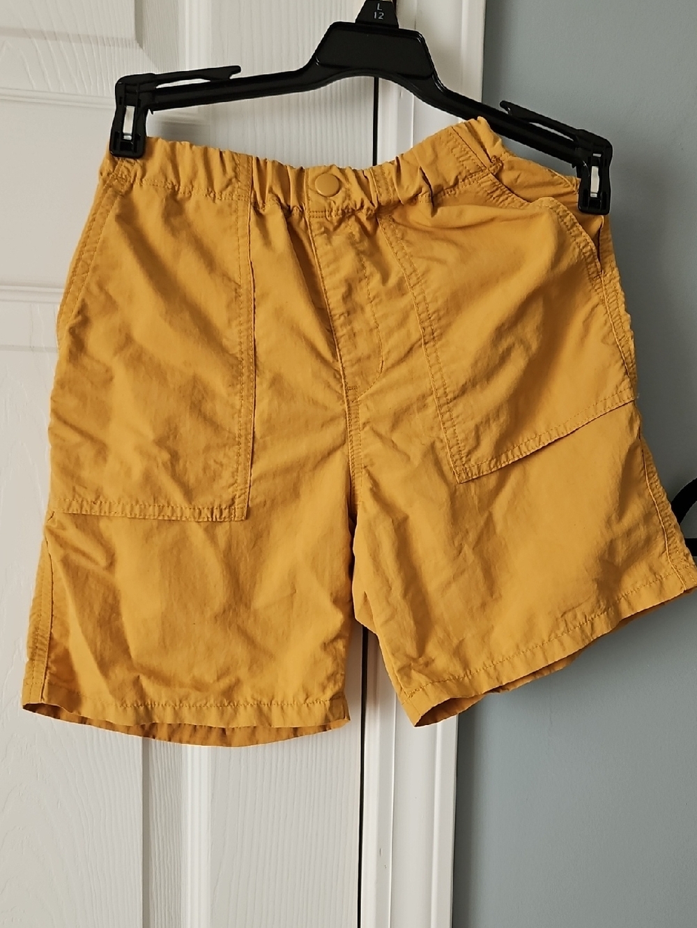 Uniqlo Mustard Yellow Athletic Kids Shorts